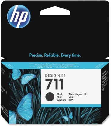 HP 711 80-ml Black Designjet Ink Cartridge for HP DesignJet T120 24-in Printer HP DesignJet T520 24-in Printer HP DesignJet T520 36-in PrinterHP DesignJet printheads help you respond quickly by providing quality speed and easy hassle-free printing CZ133A 