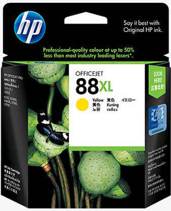 HP 88XL Yellow Officejet Ink Cartridge 