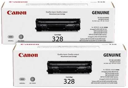 canon 328 vp dual pack laserjet toner black ink toner