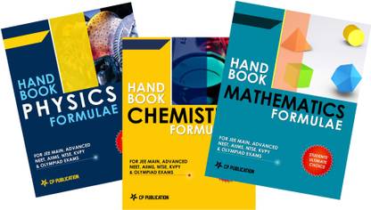 Jee Advanced Main Pcm Formulae Handbook Set Of 3 Books By Career Point Kota Buy At Physics Syllabus For Aai Atc Free Fall Acceleration Formula