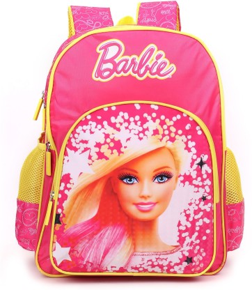 Polyester Printed Girls Barbie School Bag