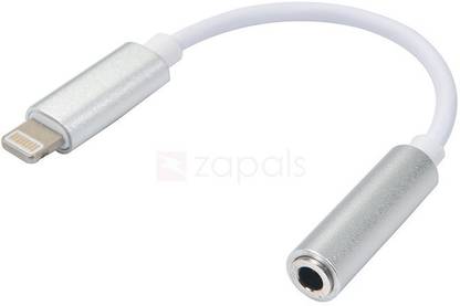 bb4 silver 8 pin lightning cable connector converter to 3 5mm aluminium audio jack for apple iphone 7 7plus earphone phone converter