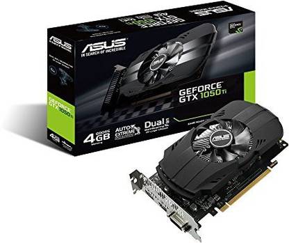 Asus Nvidia Asus Geforce Gtx 1050 Ti 4gb Phoenix Fan Edition Dvi D Hdmi Dp 1 4 Gaming Graphics Card Ph Gtx1050ti 4g Graphic Cards 4 Gb Gddr5 Graphics Card Asus Flipkart Com Asus Nvidia Asus Geforce Gtx 1050 Ti 4gb Phoenix Fan Edition Dvi D Hdmi Dp 1 4 Gaming Graphics Card Ph Gtx1050ti 4g Graphic Cards 4 Gb Gddr5 Graphics Card Asus Flipkart Com