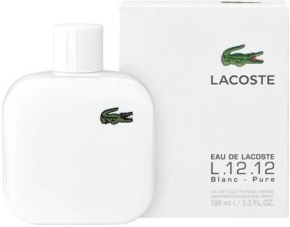 Buy LACOSTE Eau De Lacoste L.12.12 Blanc Eau de Toilette - 100 ml India | Flipkart.com