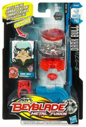 Hasbro beyblade Metal fusion dark bull 
