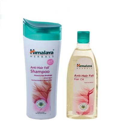 Himalaya Herbals anti hair fall shampoo and oil Price in India - Buy  Himalaya Herbals anti hair fall shampoo and oil online at 