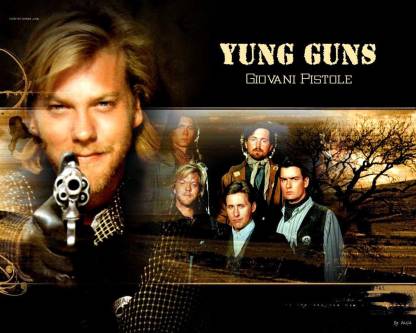 Movie Young Guns Hd Wall Poster Paper Print Movies Posters In India Buy Art Film Design Movie Music Nature And Educational Paintings Wallpapers At Flipkart Com