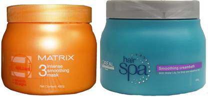 MATRIX Opti Care Smooth Straight Professional Ultra Smoothing Masque (490 g) & L'Oreal Paris Hair Spa Smoothing Creambath (490g) Price in India - Buy MATRIX Opti Care Smooth Straight Professional Ultra Smoothing MATRIX Opti Care Smooth Straight Professional Ultra Smoothing Masque (490 g) & L'Oreal Paris Hair Spa Smoothing Creambath (490g) Price in India - Buy MATRIX Opti Care Smooth Straight Professional Ultra Smoothing