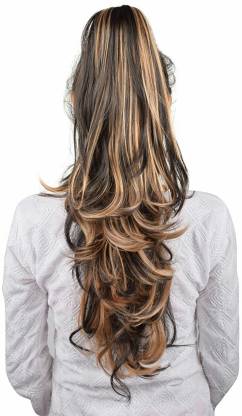 Air Flow 30 Second Highlighted pony Style Hair Extension Price in India -  Buy Air Flow 30 Second Highlighted pony Style Hair Extension online at  