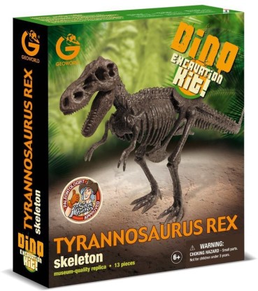 833 for sale online Expedition Tyrannosaurus Rex Dinosaur Skeleton Excavation Kit No 