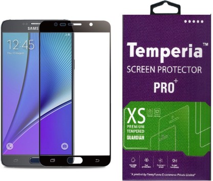 9H Hardness 1 Pack Ultra Clear Screen Protector for Samsung Galaxy Note 5 Drop Fall Protection The Grafu Galaxy Note 5 Screen Protector Tempered Glass 