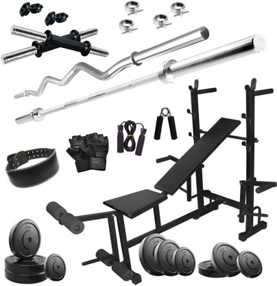 home gym combo with bench