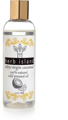 Herb Island Cold pressed extra virgin coconut oil Hair Oil