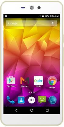Micromax Canvas Selfie Lens (White, Champaagne, 8 GB)