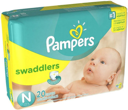 Swaddlers Diapers 20 20 Count Size 1 