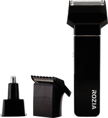 ROZIA HQ5200  3 in 1 Hair Clipper with Shaver and Nose Trimmer 45 min  Runtime 4 Length Settings