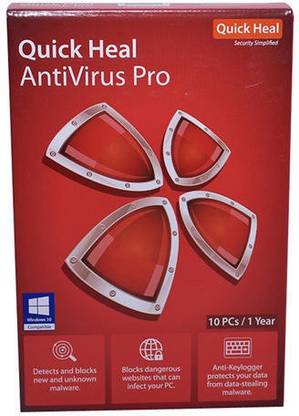 QUICK HEAL Anti-virus 10.0 User 1 Year - Buy QUICK HEAL Anti ...