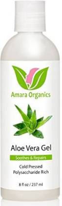 Amara Organics Aloe Vera Gel From Organic Cold Pressed Aloe - Price in  India, Buy Amara Organics Aloe Vera Gel From Organic Cold Pressed Aloe  Online In India, Reviews, Ratings & Features |