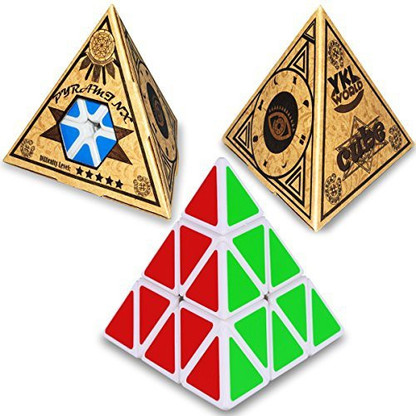 Magic Cube Pyramid Speed Ultrasmooth Pyraminx Triangle Twist Puzzle Children Toy 