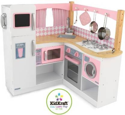 Kidkraft Grand Gourmet Corner Kitchen Grand Gourmet Corner Kitchen Shop For Kidkraft Products In India Flipkart Com