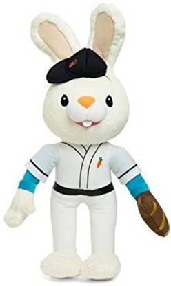 Baby First Corporation Bunny Of The Year Baby First Tv Baseball Harry The Bunny Soft Plush Toy 5 1 Inch Bunny Of The Year Baby First Tv