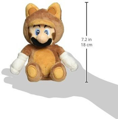 raccoon mario plush