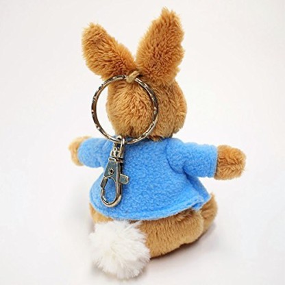 Gund 6053549 Beatrix Potter Peter Rabbit Key Ring Soft Toy Plush 