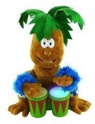 Cuddle Barn Palm Tree Petey Animated Plush Top Quality Bongo Banging &  Singing Stuffed Animal  inch - Palm Tree Petey Animated Plush Top  Quality Bongo Banging & Singing Stuffed Animal .