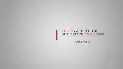 Don T Give Up The Fight Stand Up For Your Rights By Bob Marley Paper Print Quotes Motivation Posters In India Buy Art Film Design Movie Music Nature And Educational