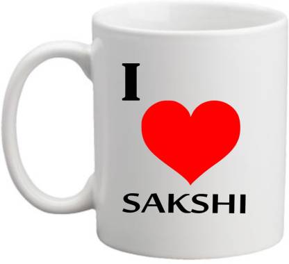 Desicase Desicase I Love Sakshi Gift Ceramic Coffee Mug Price in India -  Buy Desicase Desicase I Love Sakshi Gift Ceramic Coffee Mug online at  