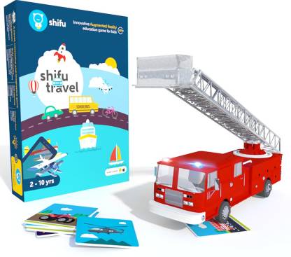 SHIFU Travel - Augmented Reality Learning Games - iOS & Android - 60 Vehicle Cards