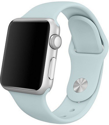 SHOPAIS iWatch 42mm Silicon Band Turquoise Smart Watch Strap Price in India  - Buy SHOPAIS iWatch 42mm Silicon Band Turquoise Smart Watch Strap online  at Flipkart.com