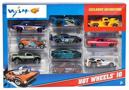 hot wheels set of 10