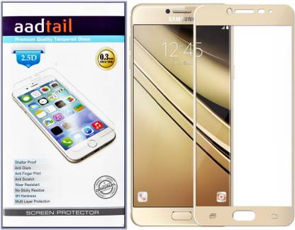 aadtail tempered glass guard for samsung galaxy c5 pro