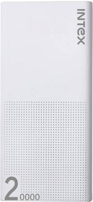 Intex 20000 mAh Power Bank (IT-PB 20K Poly)  (White, Lithium Polymer) thumbnail