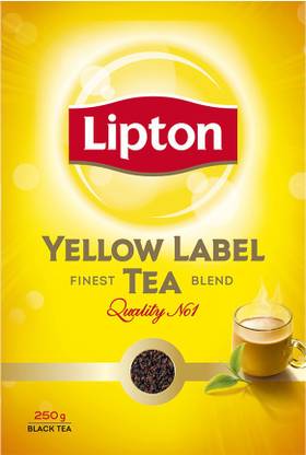 Lipton Yellow Label Black Tea Box