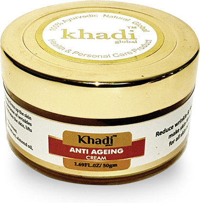khadi anti aging night cream