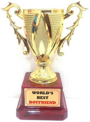 Wittul Shamsett & Sons World's Best BoyFriend Trophy Price in ...