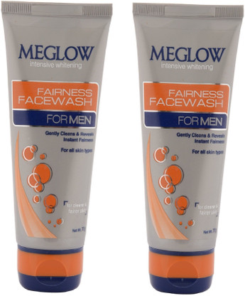 meglow face wash for men