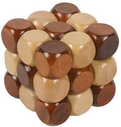 Volksrose 3d Wooden Brain Teaser Puzzle Diamond Cube Interlocking Jigsaw Puzzles For Teens And Adults Challenge Your Logical T 3d Wooden Brain Teaser Puzzle Diamond Cube Interlocking Jigsaw Puzzles For Teens