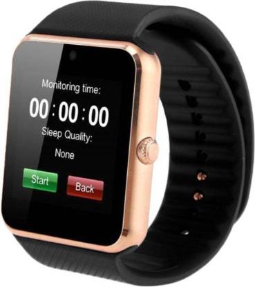 TECHNO FROST GT Bluetooth Gold Watch Smartwatch