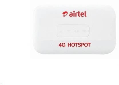 Airtel 4g Wifi Hotspot Works With Any 2g 3g 4g Networks Usbcable Battery Mainunit Data Card Airtel Flipkart Com