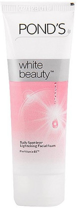 ponds foam face wash