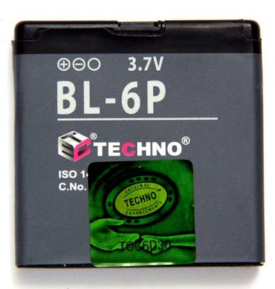 techno mobile battery for nokia 750 mah bl 6p price in india buy techno mobile battery for nokia 750 mah bl 6p online at flipkart com