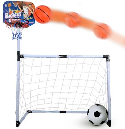 Saffire 2 in 1 Football and Basketball - Easy Assembly
