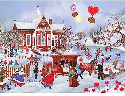 Bits And Pieces Jigsaw Puzzle For Adults Valentine Friends Love And Hearts Jigsaw By Artist Tuula Burger Jigsaw Puzzle For Adults Valentine Friends Love And Hearts Jigsaw By Artist Tuula Burger