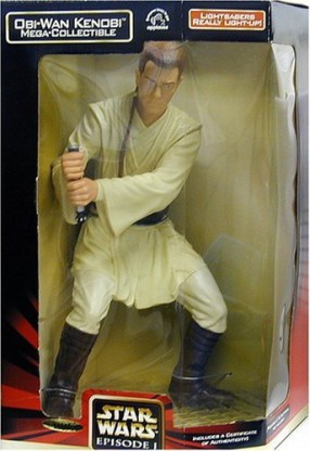 star wars episode 1 obi wan kenobi mega collectible