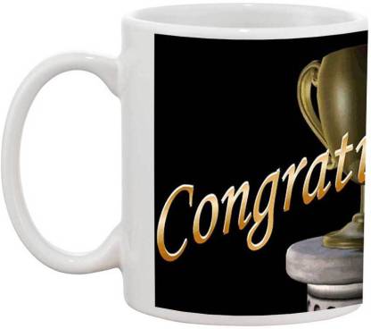 TIA Creation Congratulations - 694 Ceramic Coffee Mug