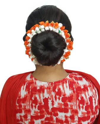 kabello South Indian Wedding Flowers Hair Accessories For Women Hair Band  Price in India - Buy kabello South Indian Wedding Flowers Hair Accessories  For Women Hair Band online at 