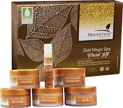 gold spa facial kit